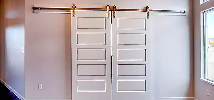 Glass Barn Door with Installation Hardware Kit Wantagh