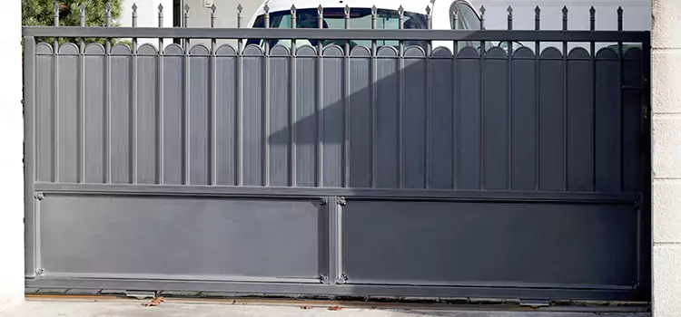 Metal Driveway Gate Installation Wantagh